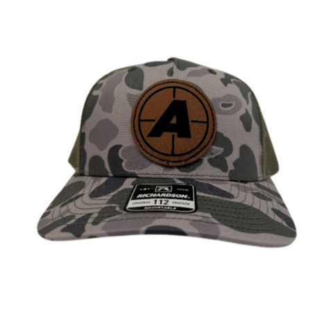 Camo Leather Logo AccuTrans Hat