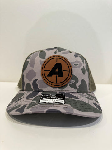 Camo Leather Logo AccuTrans Hat