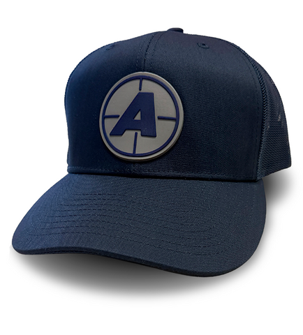 Navy + Navy Richardson Trucker Hat